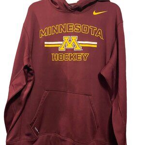 University of Minnesota Ice Hockey Nike Therma-Fit Hoodie, large